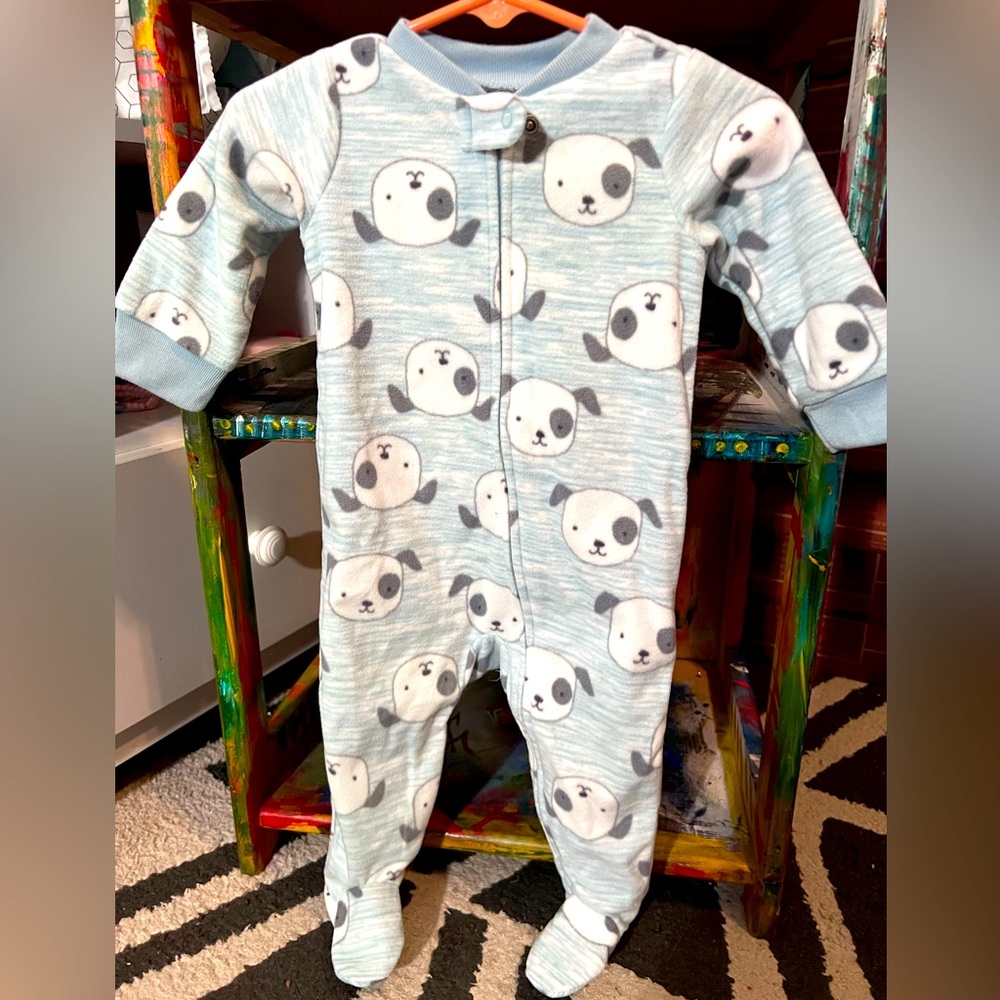 Simple Joys by Carter’s 3-6 month dog footie pajamas